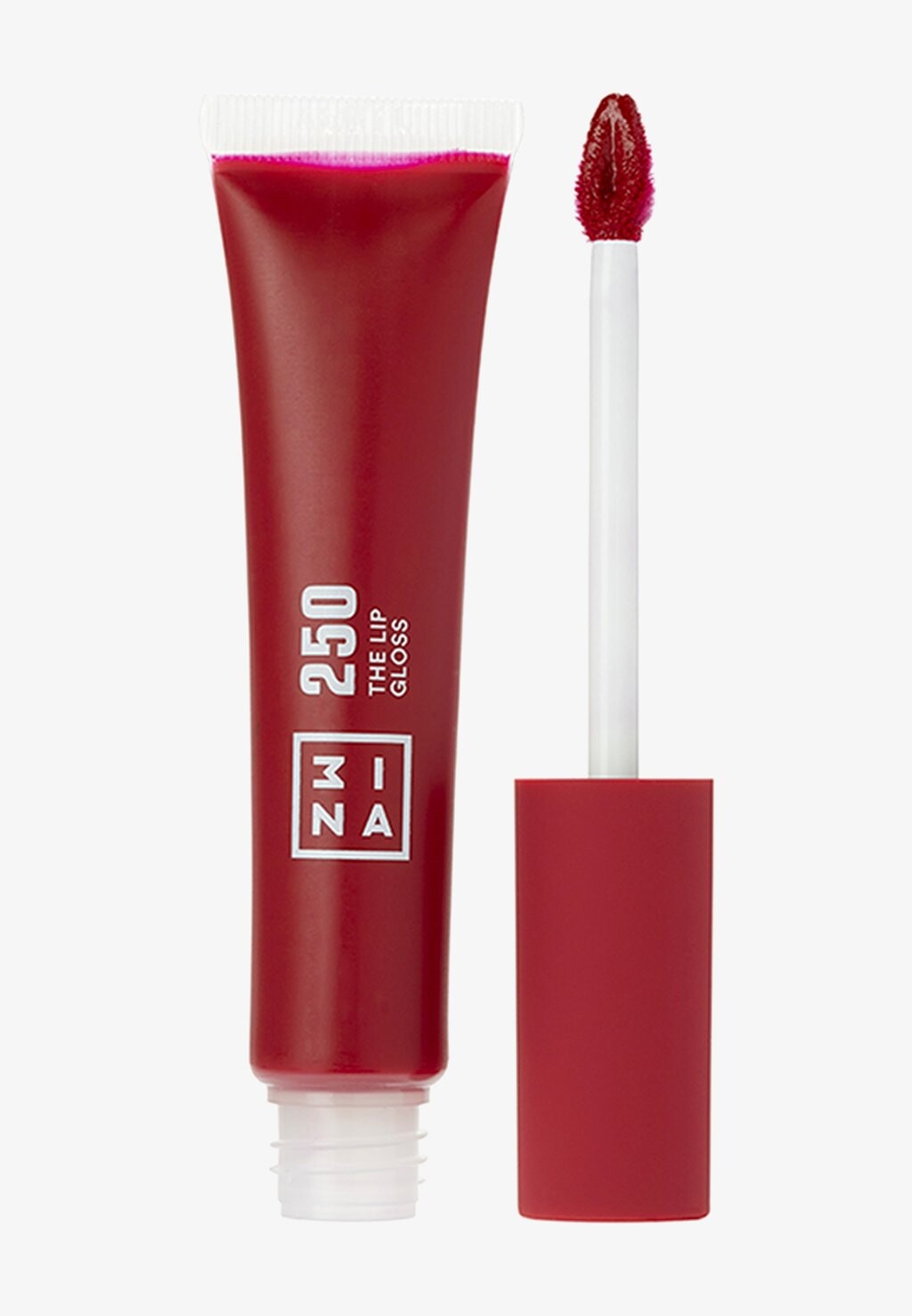 

Блеск для губ THE LIP GLOSS 3ina, цвет 250 dark pink red