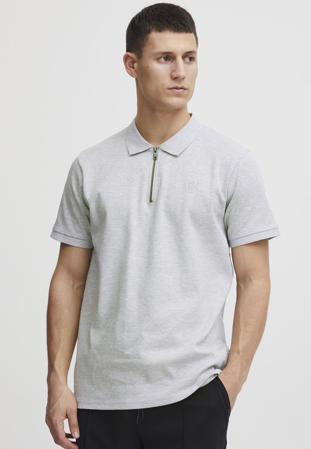 

Рубашка-поло Sdzakir Solid, цвет light grey
