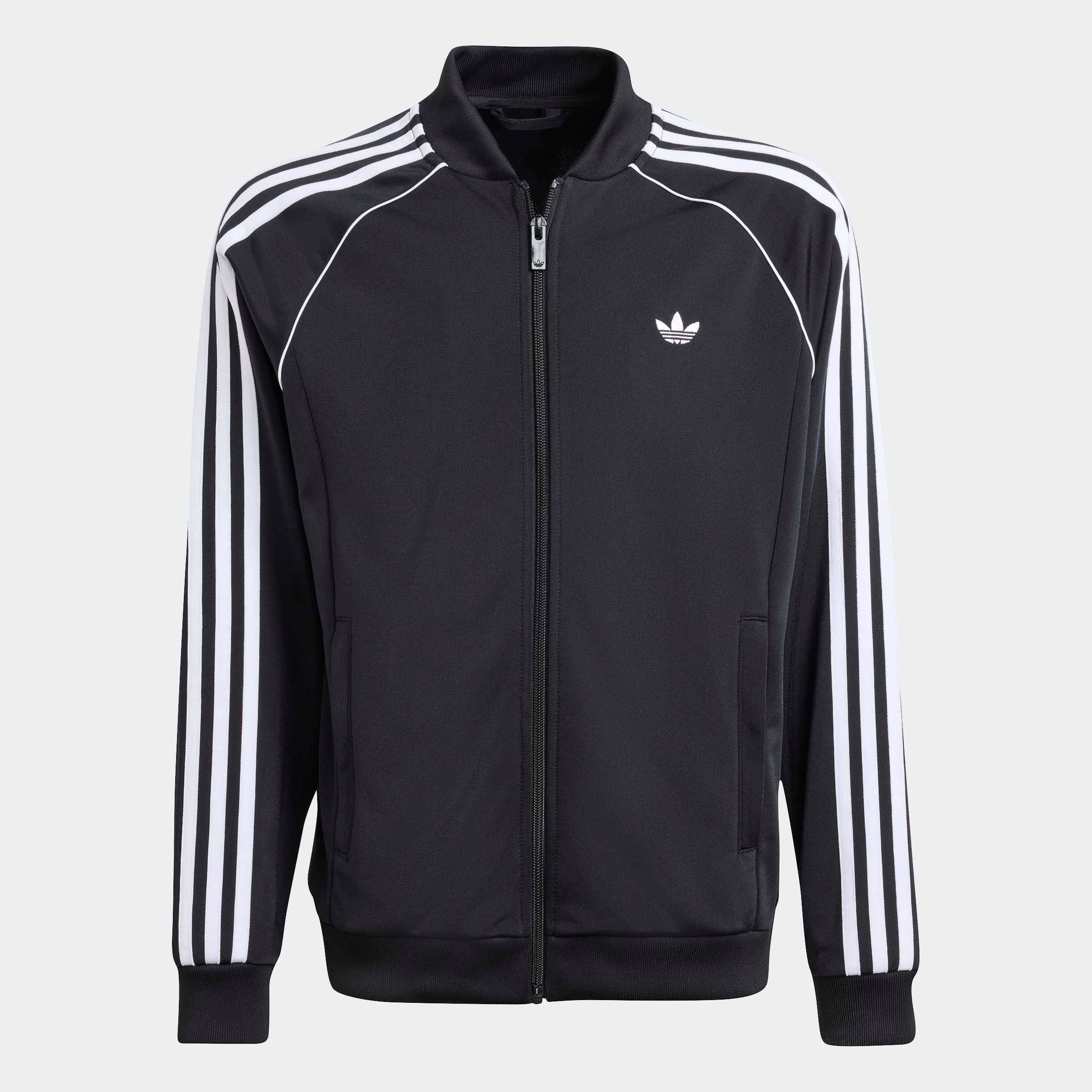 Adidas Originals Худи на молнии в черном цвете — фото 2