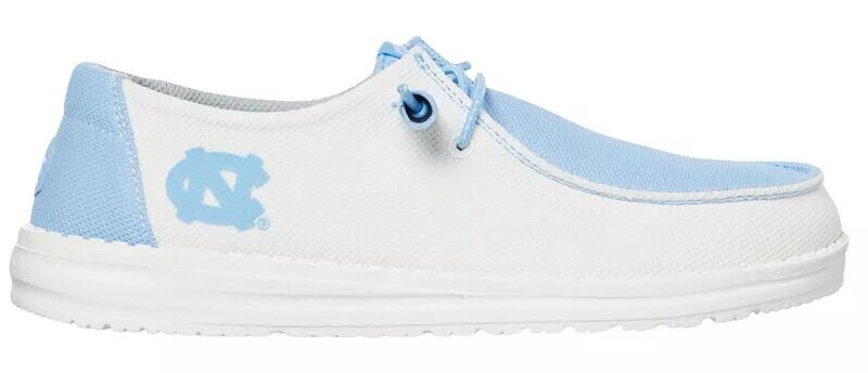 

Женские туфли Hey Dude Wendy Tri North Carolina Tar Heels, белый/синий