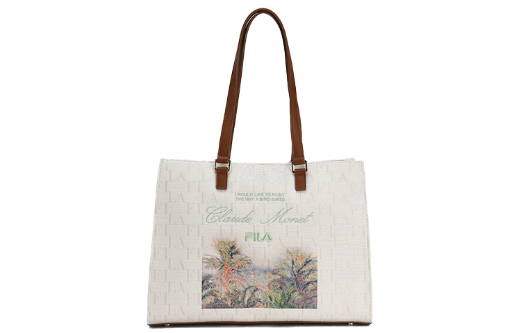 

FILA Тканевая сумка-шопер, шопер, женская сумка Extra Small Cloud White