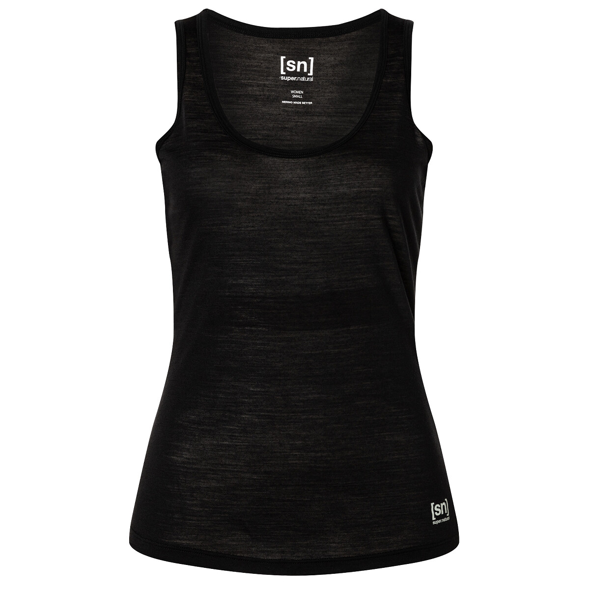 

Топ Super Natural Women's Sierra 140 Tank, цвет Jet Black