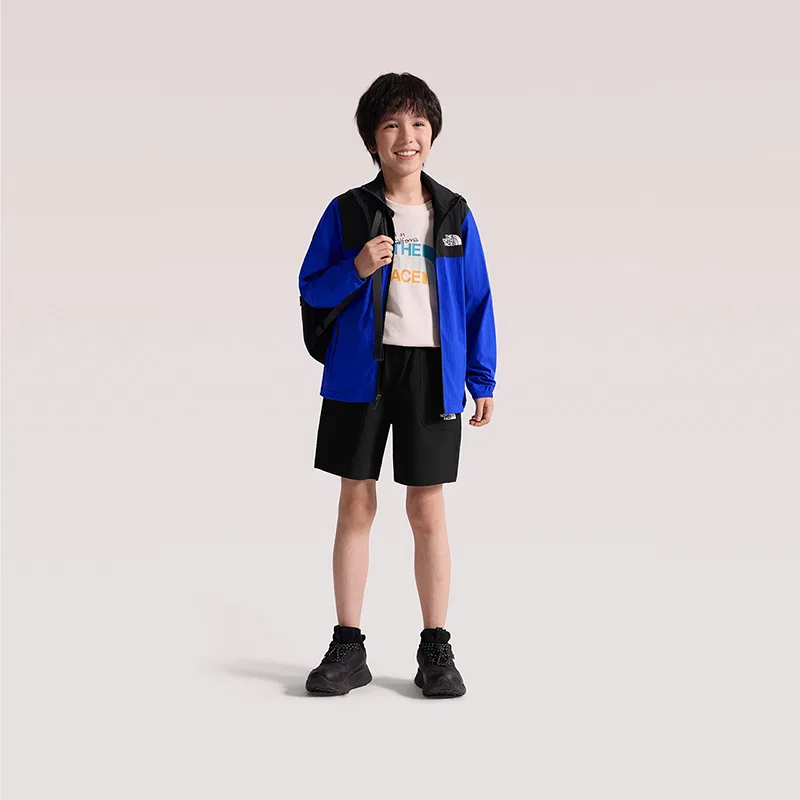 Солнцезащитная куртка для детей THE NORTH FACE Legend Blue Cosmic Black — фото 3