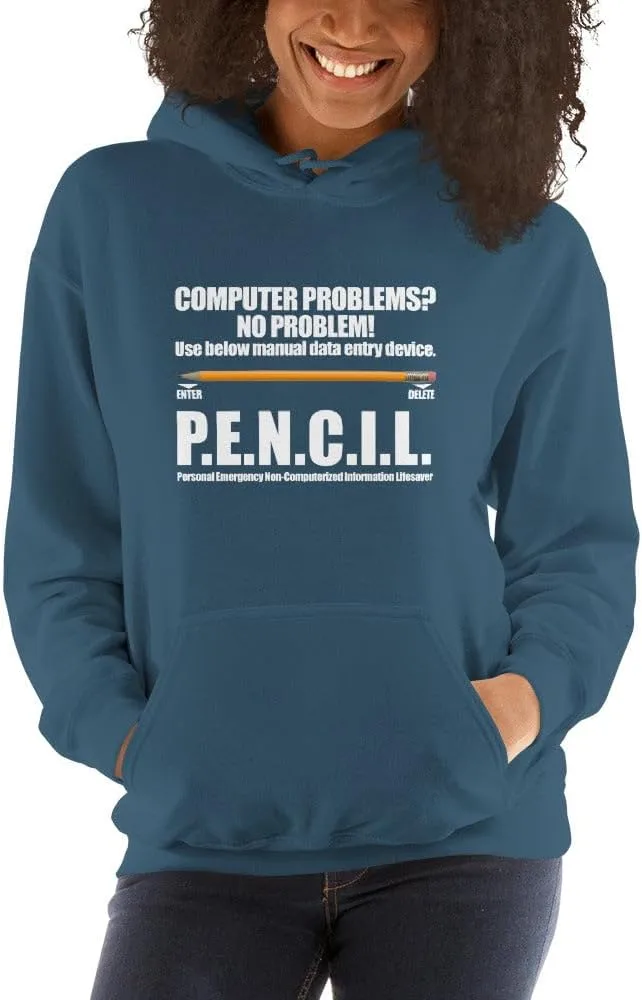 generic P.E.N.C.I.L. - худи с белым принтом