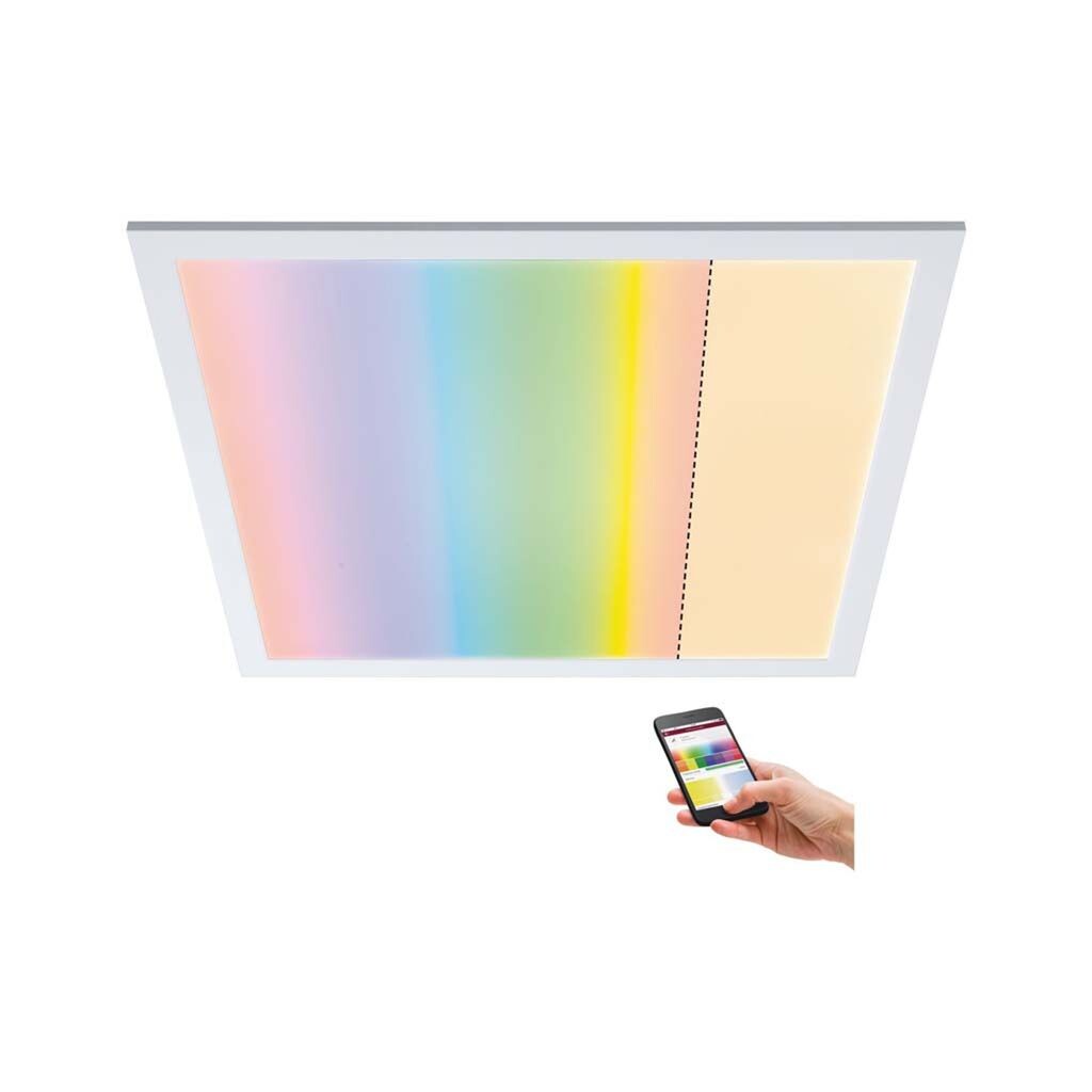 

Paulmann WallCeiling Amaris 59,5 x 59,5 см белый 1-световой квадрат
