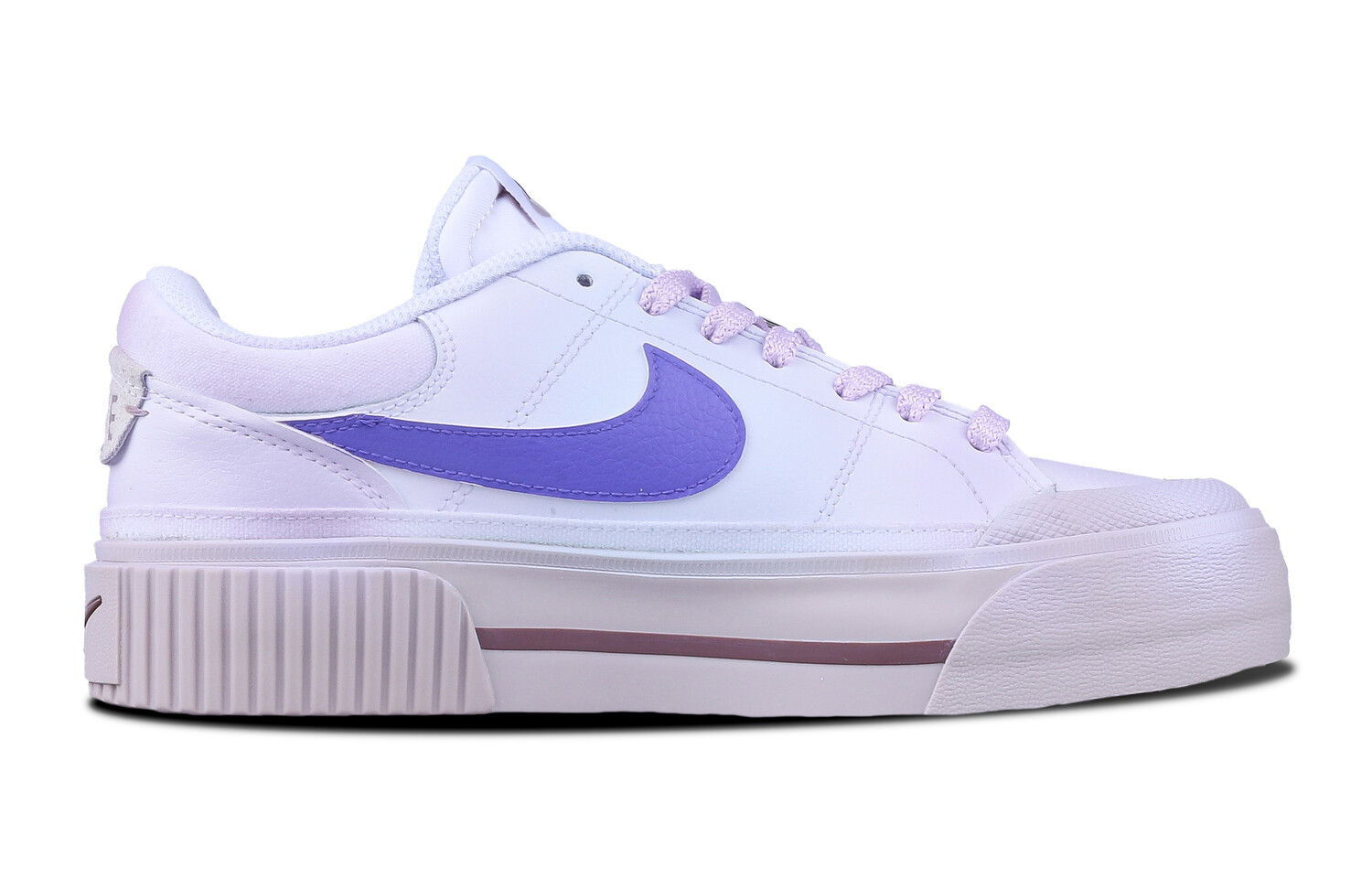 

Кроссовки Nike Court Legacy Skateboarding Shoes Women's Low-top Blue-violet, серый