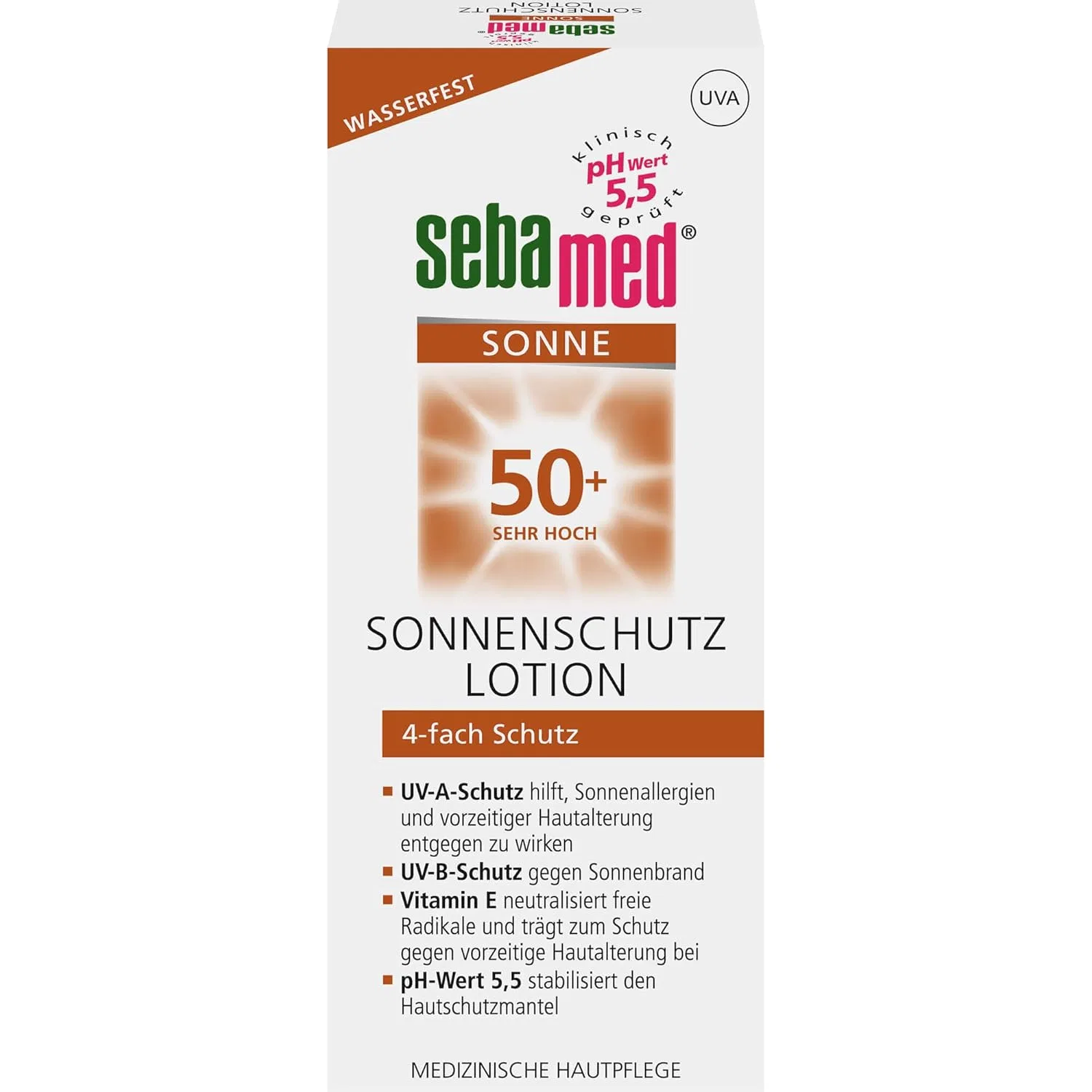 Солнцезащитный лосьон SPF 50+ от Sebamed Sebamed