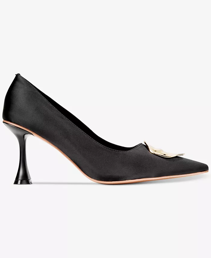 Женские туфли-лодочки Raya с острым носом - доступны расширенные размеры Smash Shoes, черный — фото 2