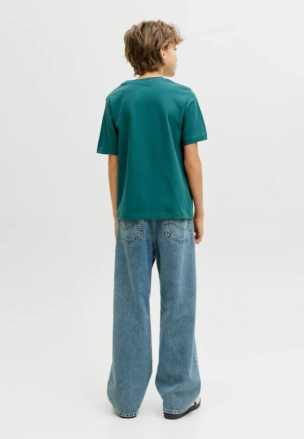 Футболка jjestar с принтом ss Jack & Jones Junior, Atlantic Deep — фото 3