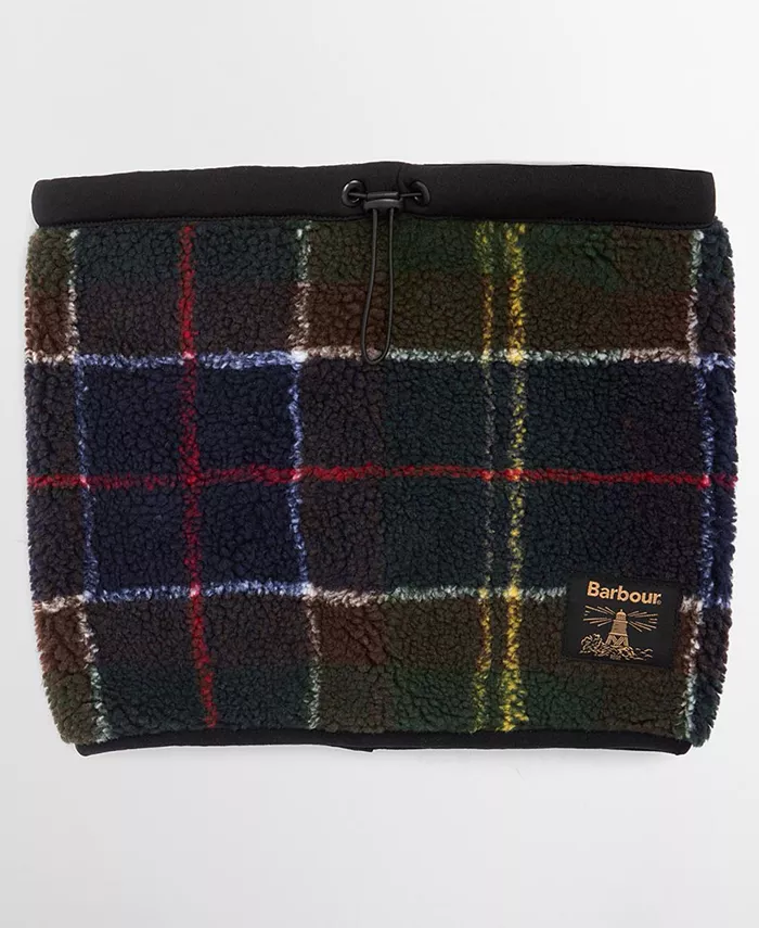 

Мужской шарф-снуд Field Fleece Classic Tartan Barbour, зеленый