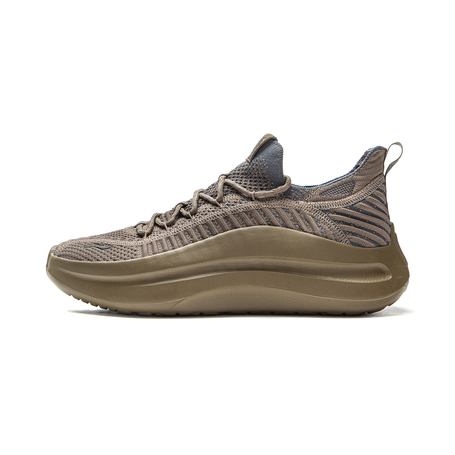 

LINING Повседневные туфли Cloud Wave Knit, низкие, серо-коричневые
