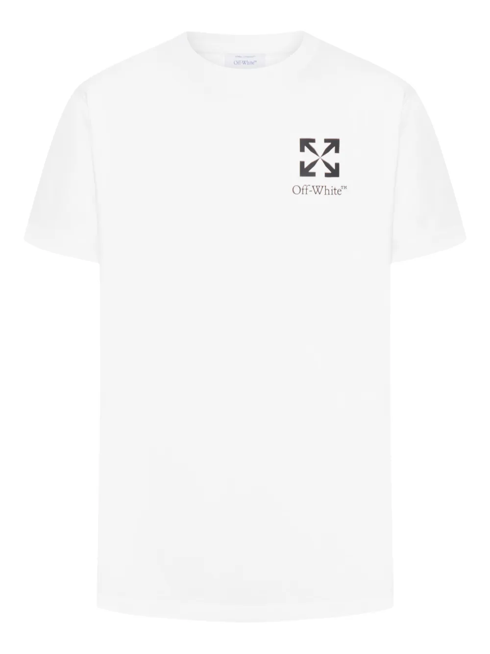 

Футболка с логотипом Arrow OFF-WHITE, белый