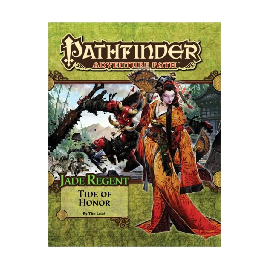 

#53 "Jade Regent #5 - Tide of Honor", Pathfinder Roleplaying Game (1st Edition) - Adventure Path #031 - #060, мягкая обложка