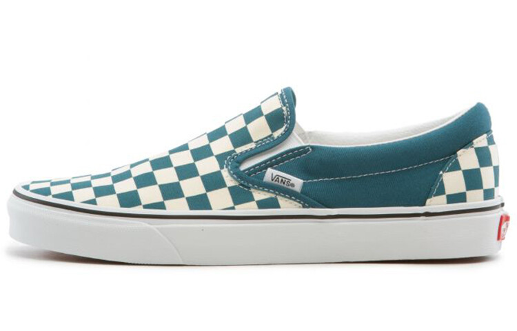 

Кроссовки Slip-On Classic Vans 'Checkerboard - Blue Coral'