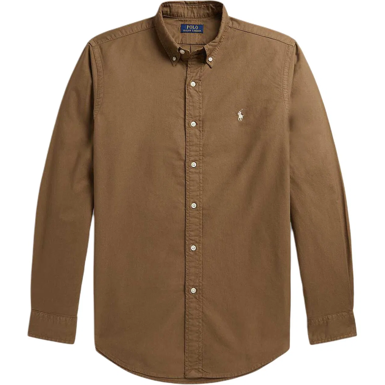 Рубашка SS26 Classic Version мужская Polo Ralph Lauren, Brown