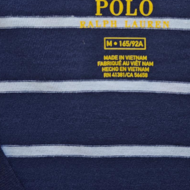 Футболка женская морская синяя Polo Ralph Lauren — фото 4