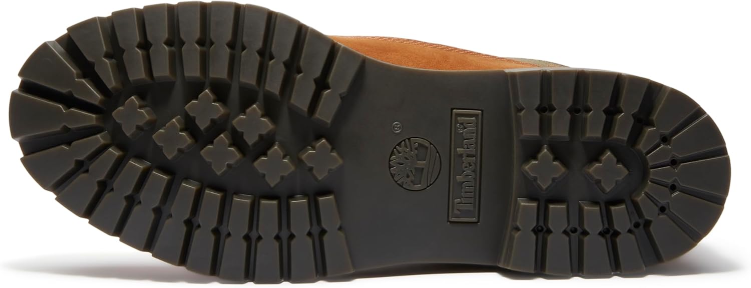 Мужские ботинки Timberland Premium Mid Chukka на шнуровке, Medium Brown Nubuck — фото 4