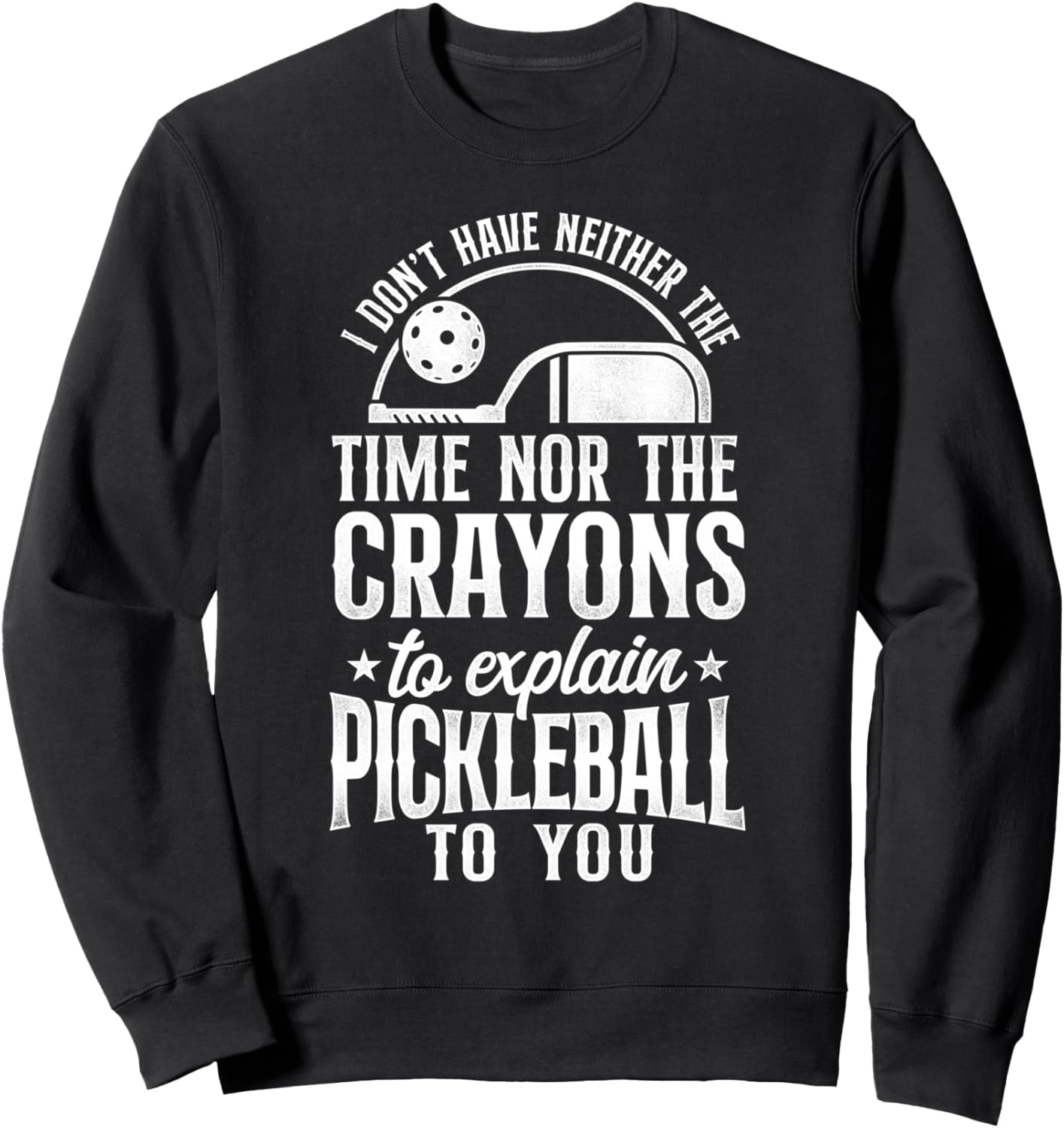 

Толстовка, Пиклбол. У меня нет ни времени, ни цветных карандашей, чтобы надеть толстовку Cool Pickleball Player Hd0, черный