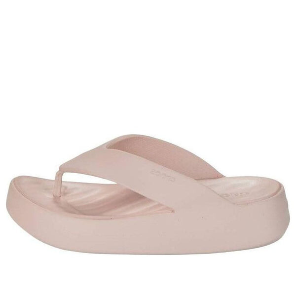 Тапочки getaway platform slides 'pink' Crocs, розовый