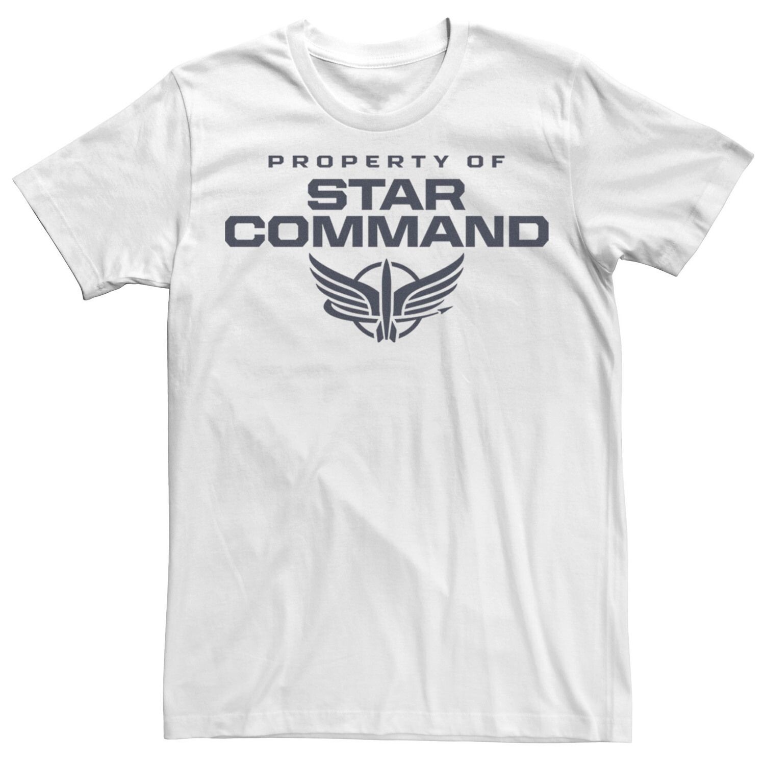 

Мужская футболка с логотипом Disney/Pixar Lightyear Property Of Star Command Licensed Character