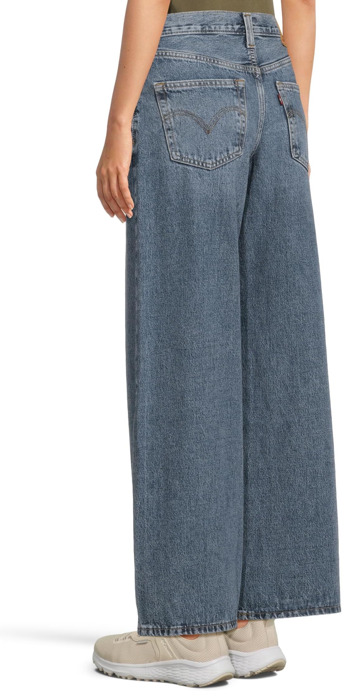 Джинсы Levi's Womens 94 Baggy Wide Leg, цвет Beautiful Target — фото 3