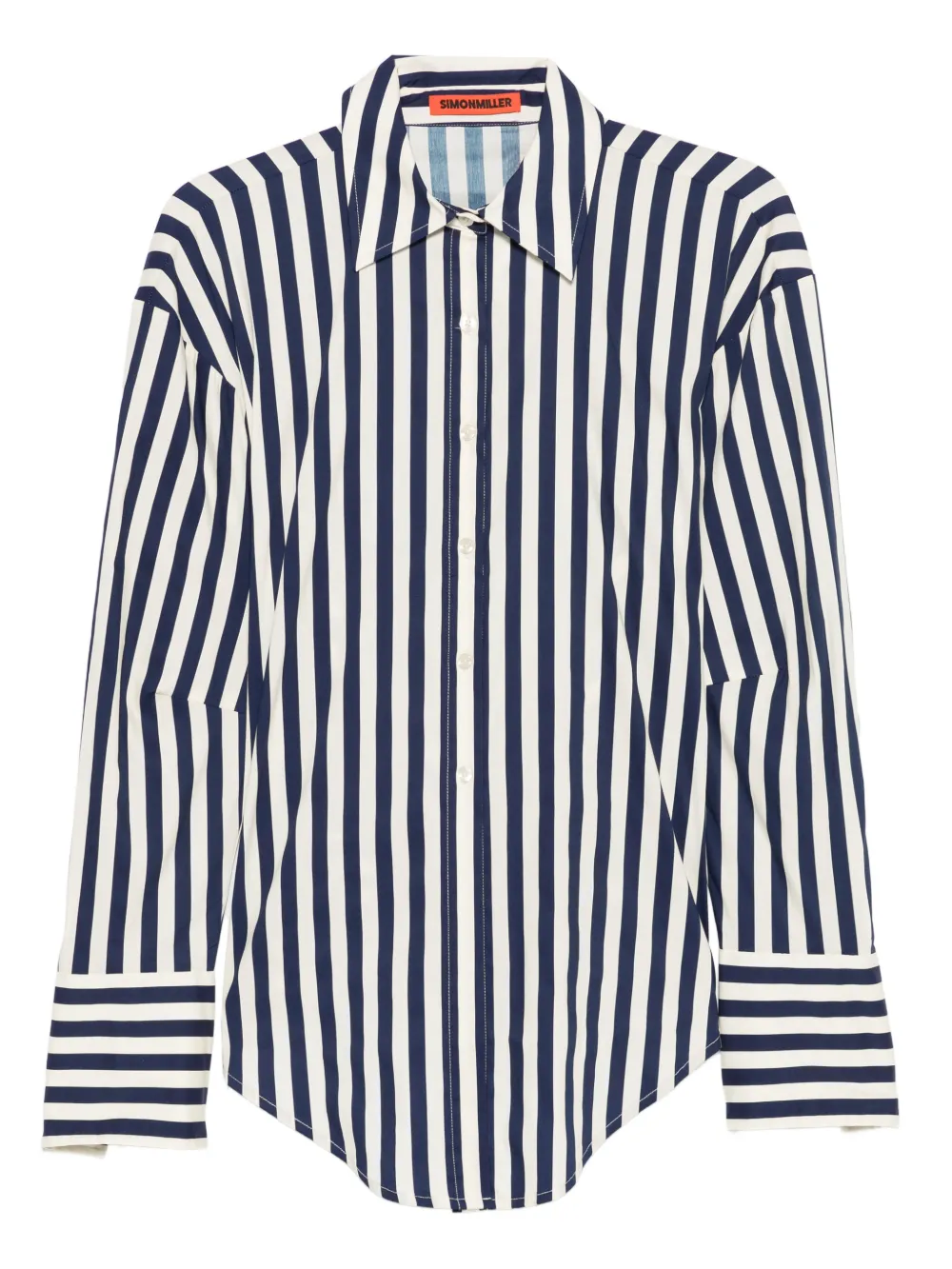 

Рубашка Loch на пуговицах Simon Miller, синий