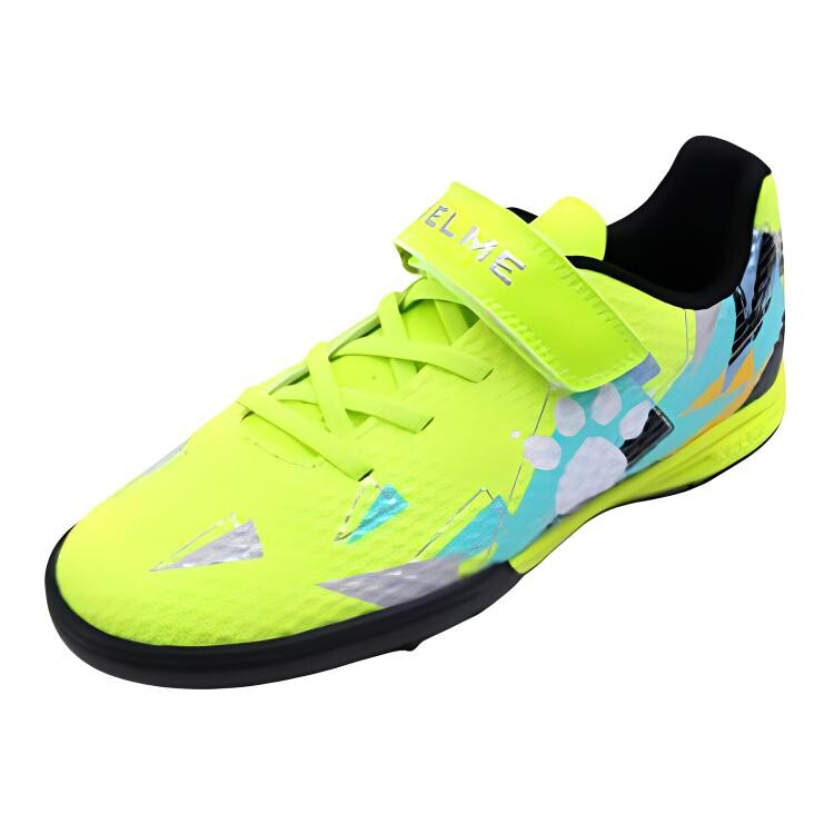 Детские футбольные бутсы Kids Low-top Neon Yellow Kelme, желтый — фото 2