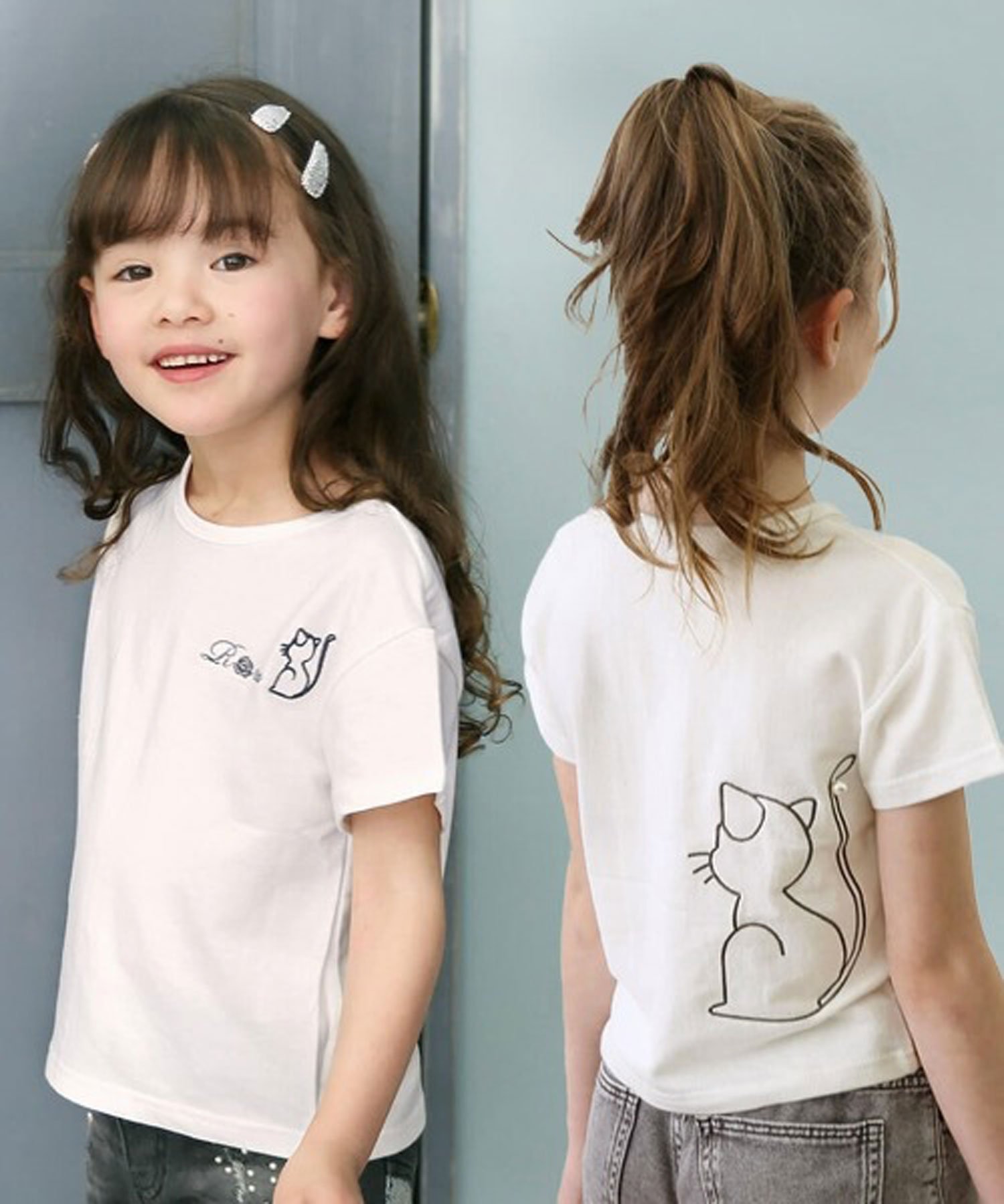 Футболка с короткими рукавами Milky Kitty Rora, White