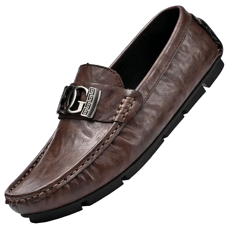 

KUPE Мокасины мужские коричневые, цвет Brown