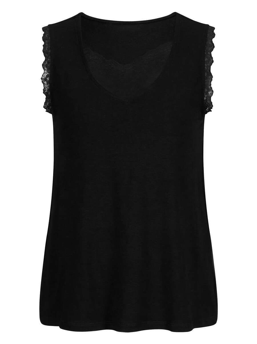 

Топ без рукавов Linea Tesini by heine Top, черный