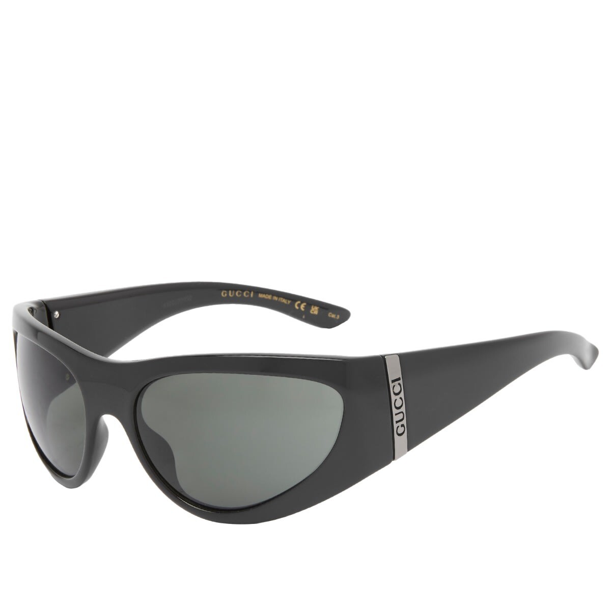 

Солнцезащитные очки Gucci Eyewear Gg1575S Sunglasses, цвет Black & Grey