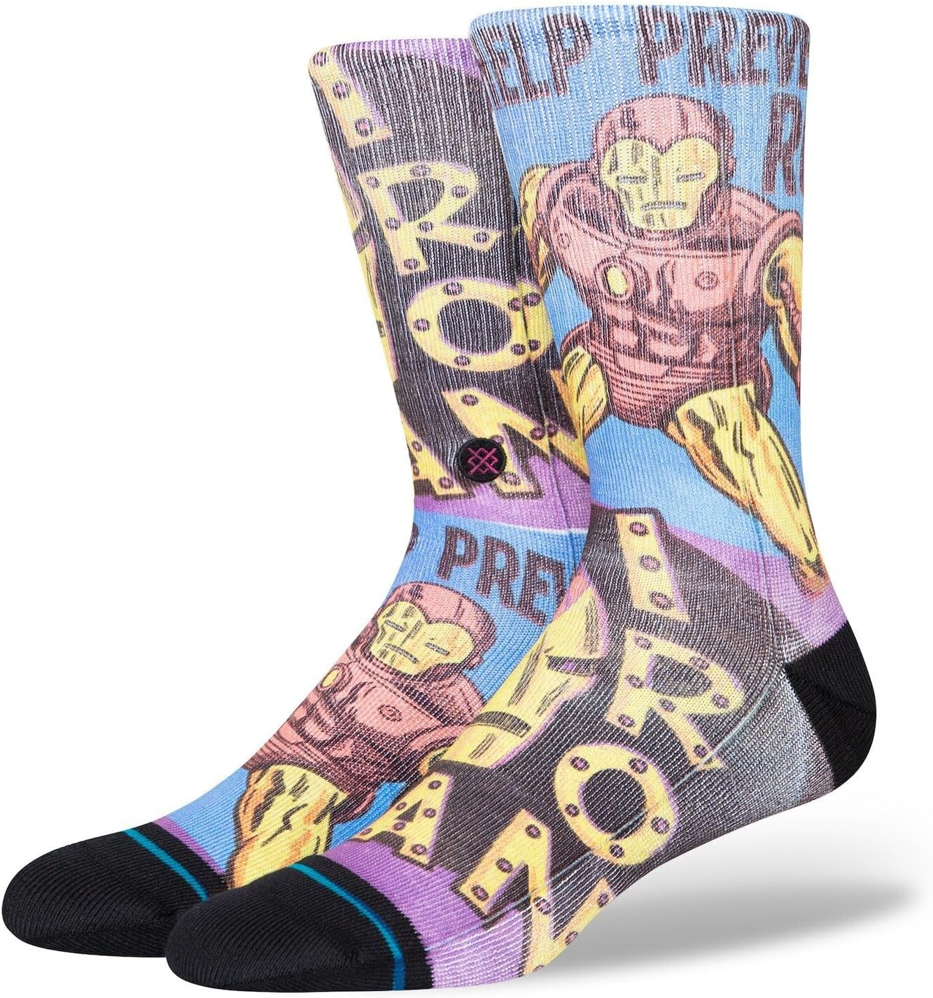 

Носки Stance Prevent Rust Marvel, фиолетовый
