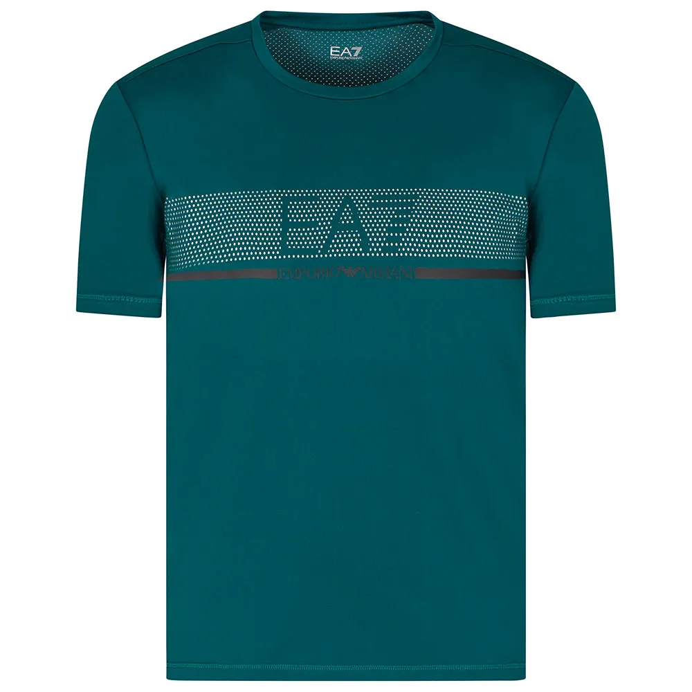 

Футболка с коротким рукавом EA7 EMPORIO ARMANI Vigor 7 Big Logo, зеленый