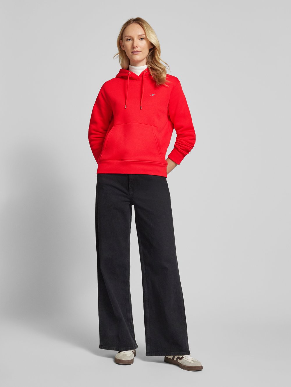 

Толстовка с капюшоном Gant, красный