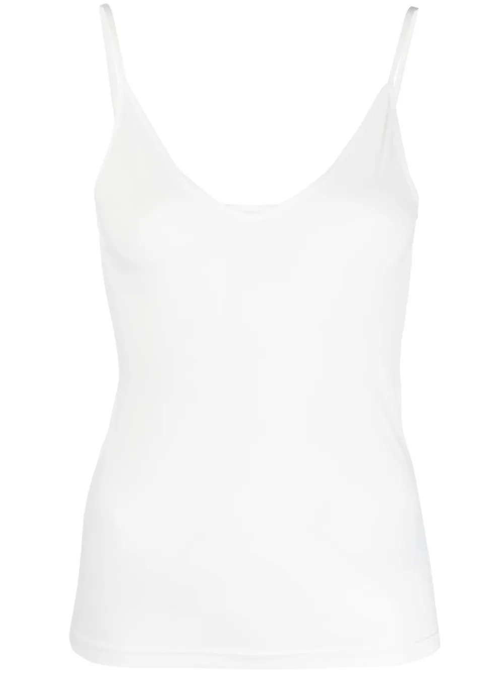 

Топ с U-образным вырезом JIL SANDER, белый