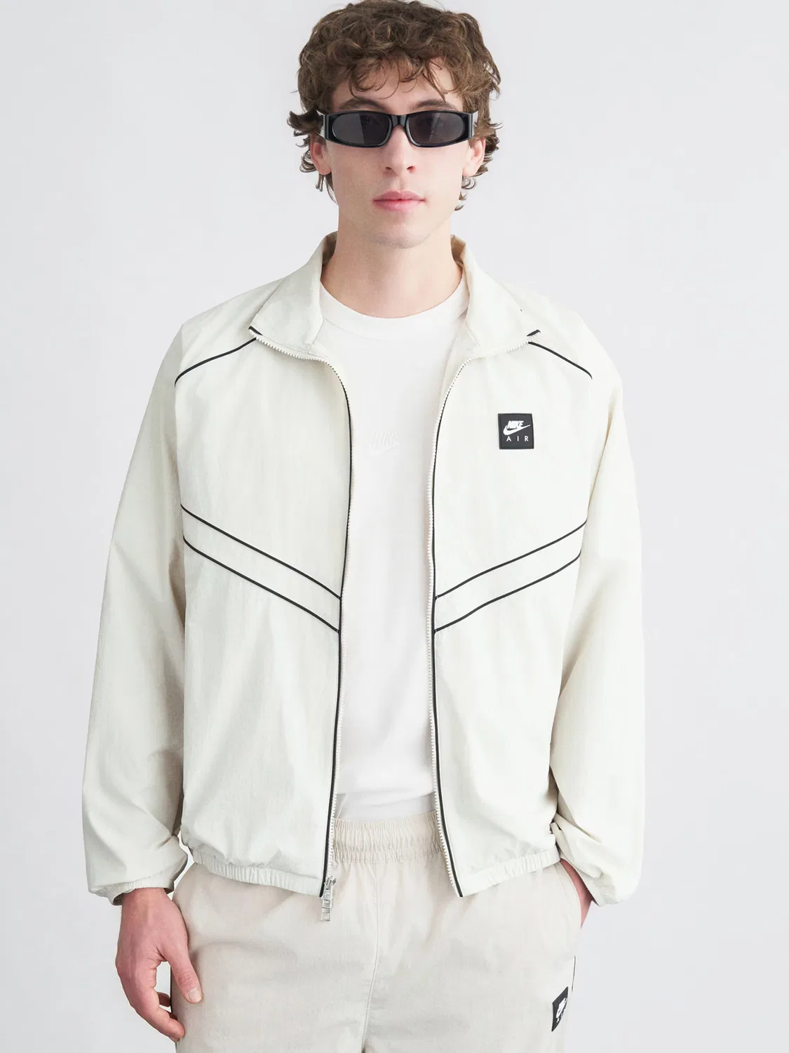 Куртка межсезонья 'AIR' Nike Sportswear, Light Beige — фото 3