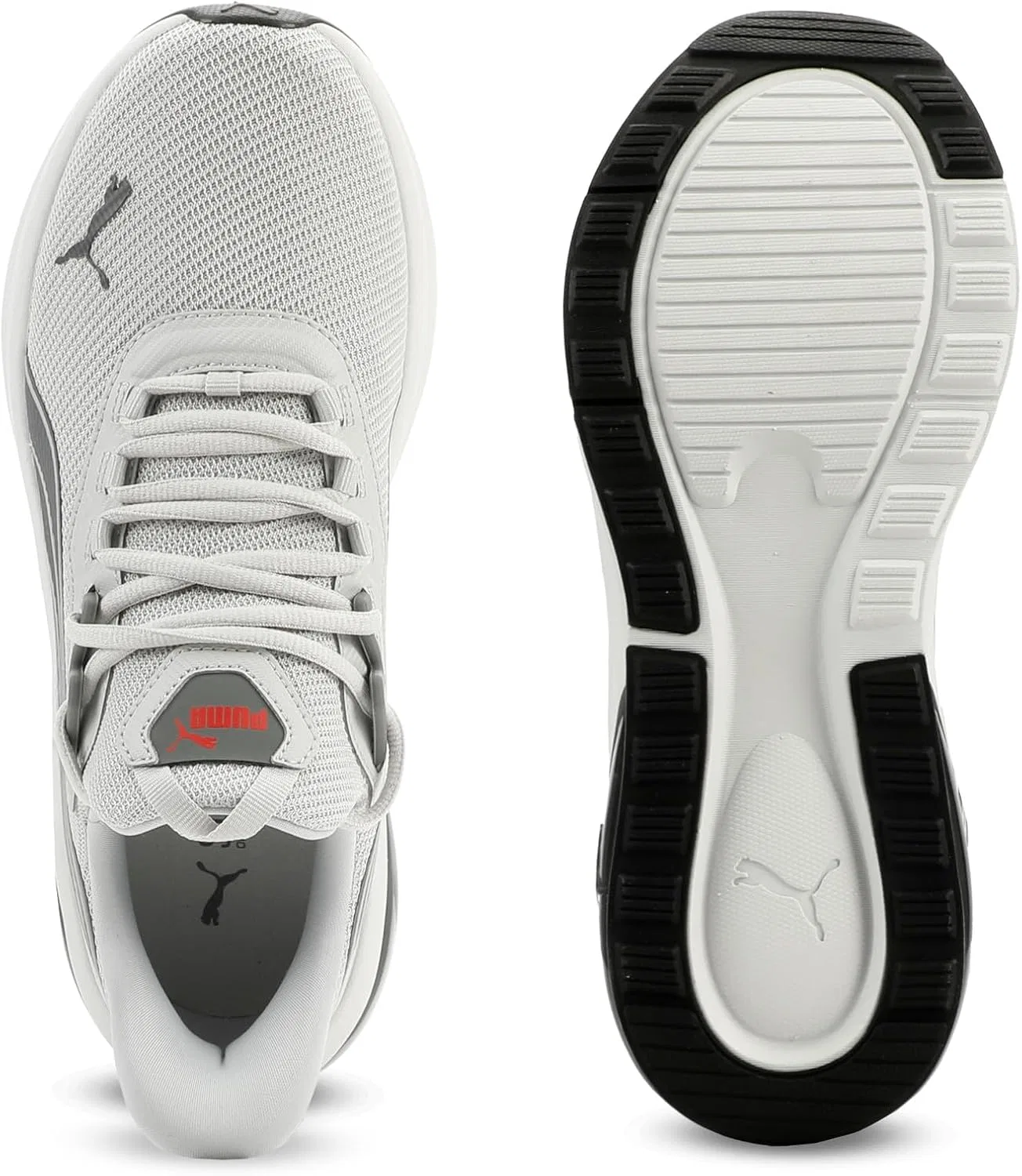 Кроссовки Puma Seeker, Cool Light Gray-Cool Dark Gray-For All Time Red — фото 3
