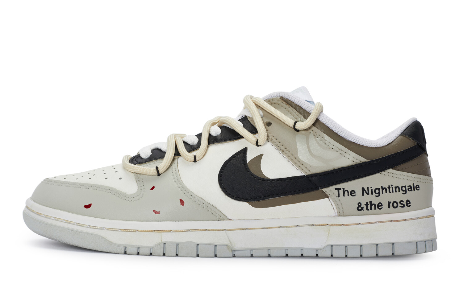 

Кроссовки Nike Dunk Skateboard Shoes Women's Low-Top Brown, Коричневый, Кроссовки Nike Dunk Skateboard Shoes Women's Low-Top Brown
