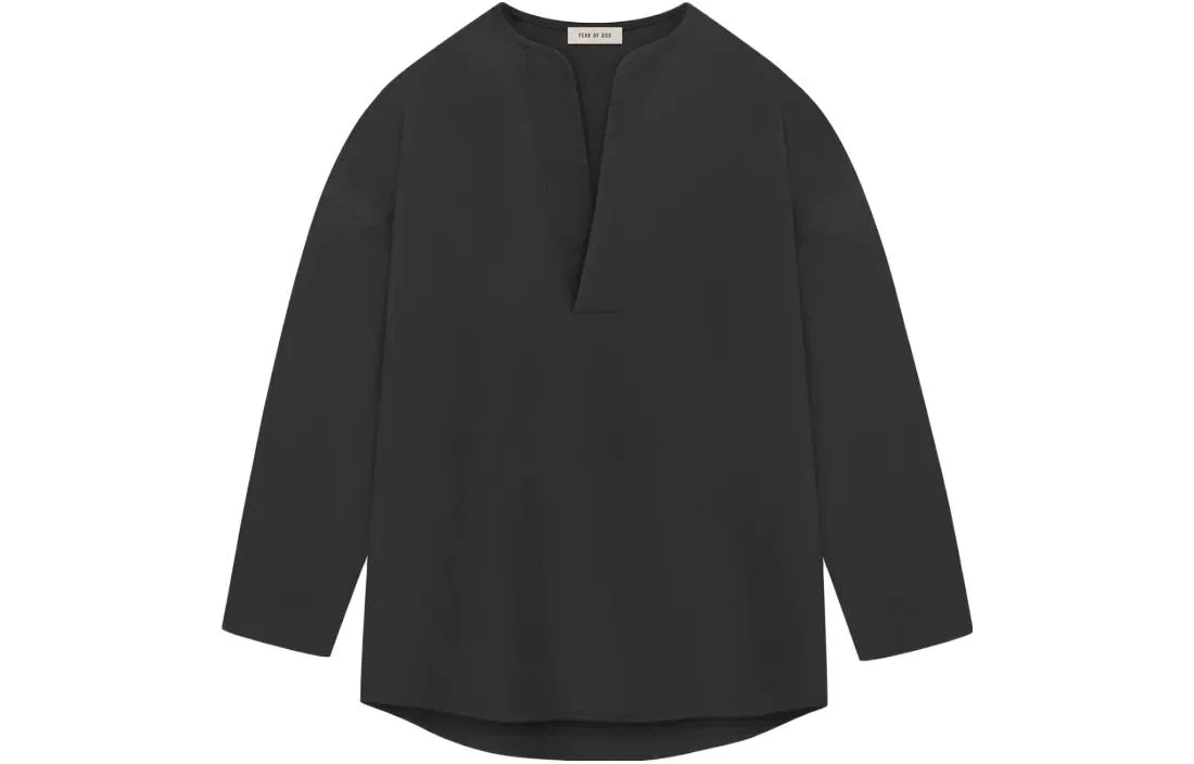 Рубашка хлопковая Fear Of God черная