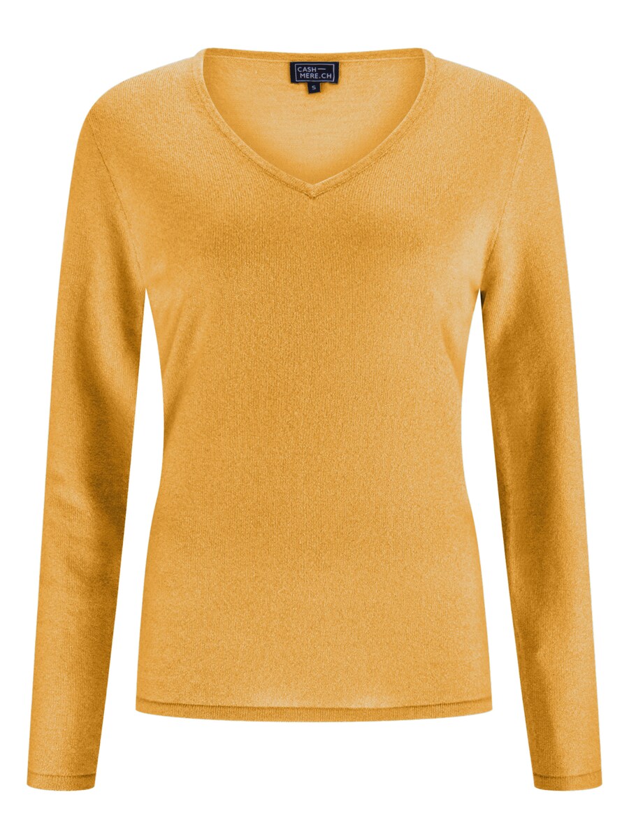 

Базовый свитер CASH-MERE.CH Sweater, желтый