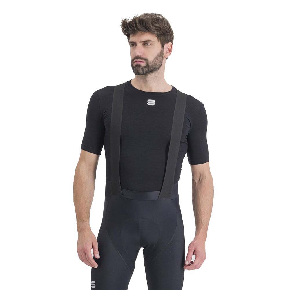 

Базовый слой с коротким рукавом Sportful Merino Layer, черный