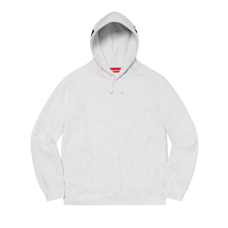 

Толстовка Supreme Rib Hooded Sweatshirt, Ash Grey
