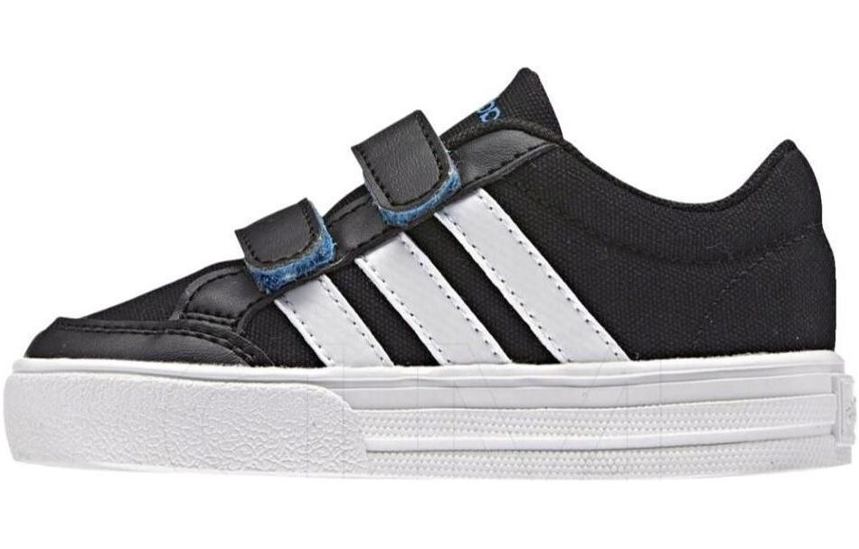 

Vs Set Kids Скейтбординг Кроссовки Детские Низкие Черные/Белые Adidas Neo, черный/белый