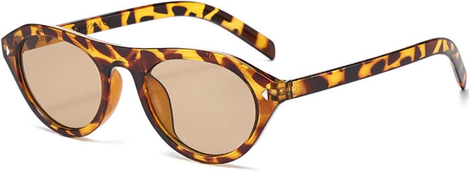 

Солнцезащитные очки Willochra Fashion Pilot для женщин, модель 2025, роскошные винтажные солнцезащитные очки для женщин, овальные, в стиле панк, с защитой от УФ-излучения UV400, C3