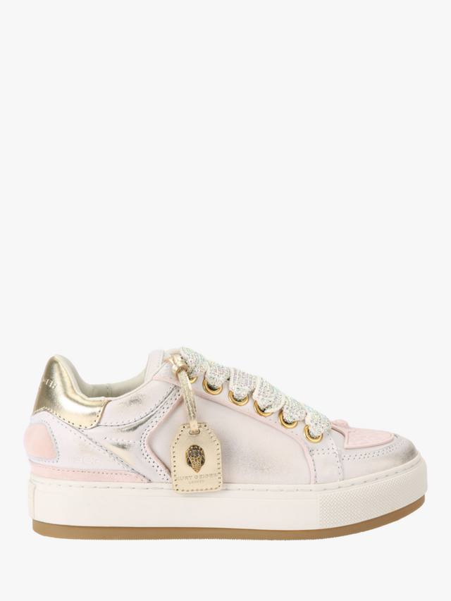Тренеры Southbank Tag со шнурками Kurt Geiger London, White