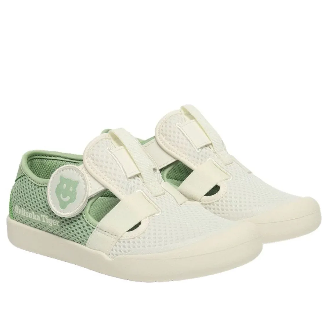 (PS) Сандалии Onitsuka Tiger Mexico 66 'Dark Jade Cream', зеленый — фото 2