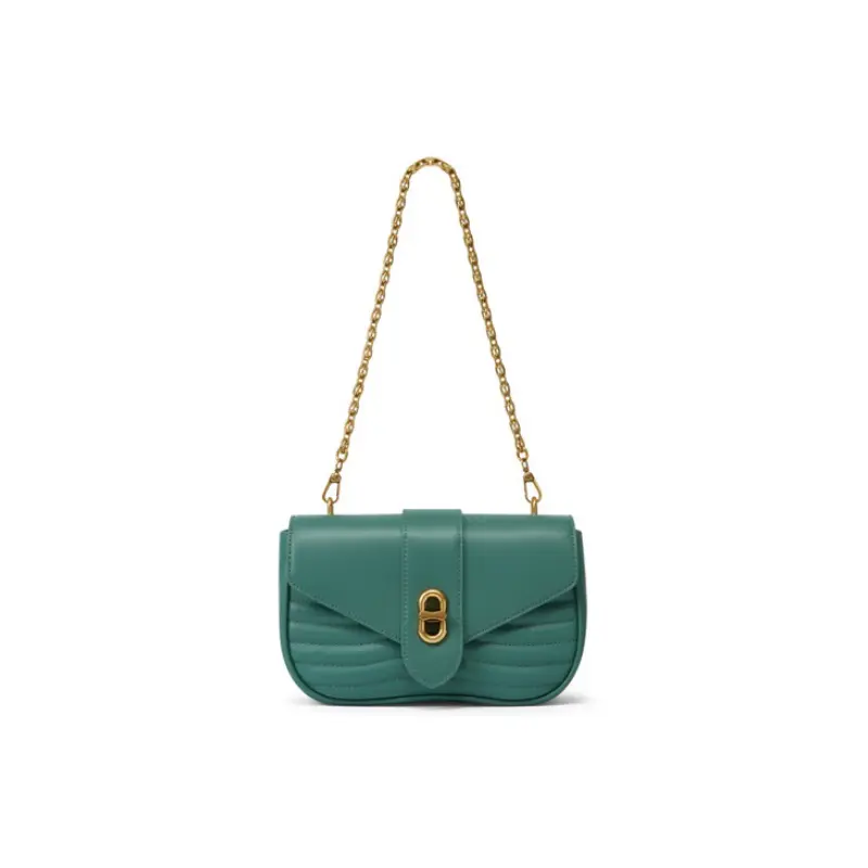 

CHARLES&KEITH Сумка через плечо из искусственной кожи маленького размера для женщин разноцветная, Teal Blue Green