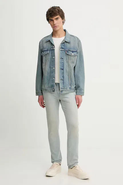 Куртка джинсовая свободного кроя Levi's, синий — фото 2