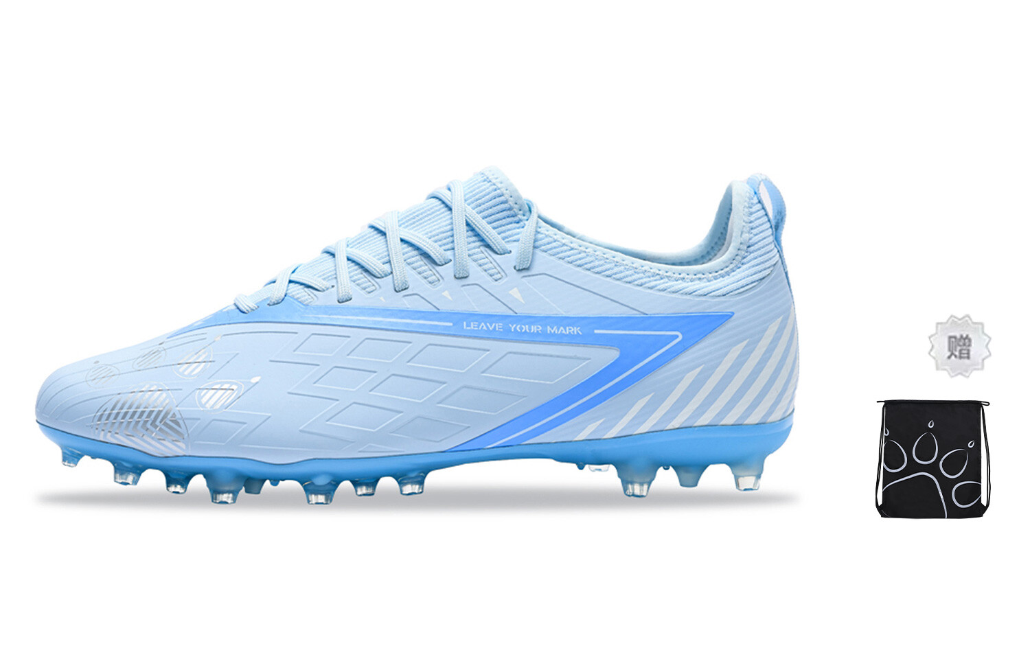 

Футбольные бутсы Glimpse Unisex Low-top Sky Blue Kelme