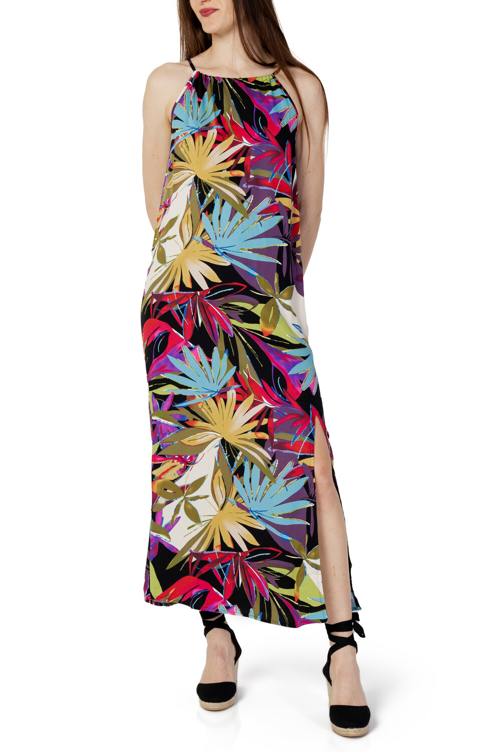 

Платье ONLY с цветным принтом, красный